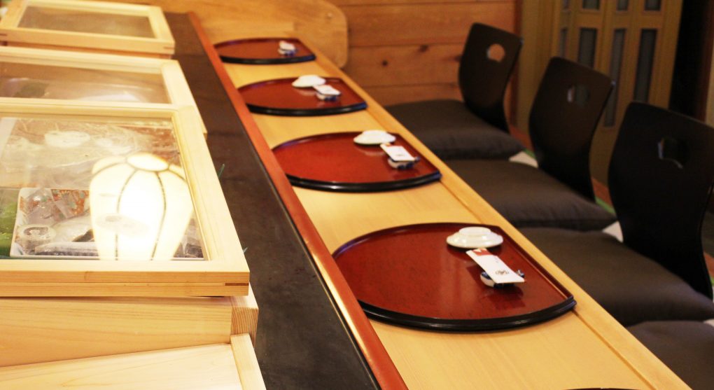 カウンター、寿司、松阪、富田屋